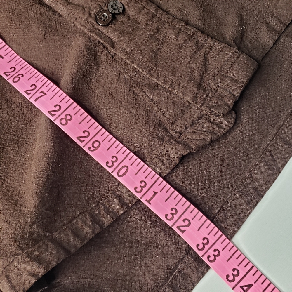 Scully Western Rangewear Double Placket Buttondown Gathered Yokes Gorp Outdoor M - Picture 10 of 13